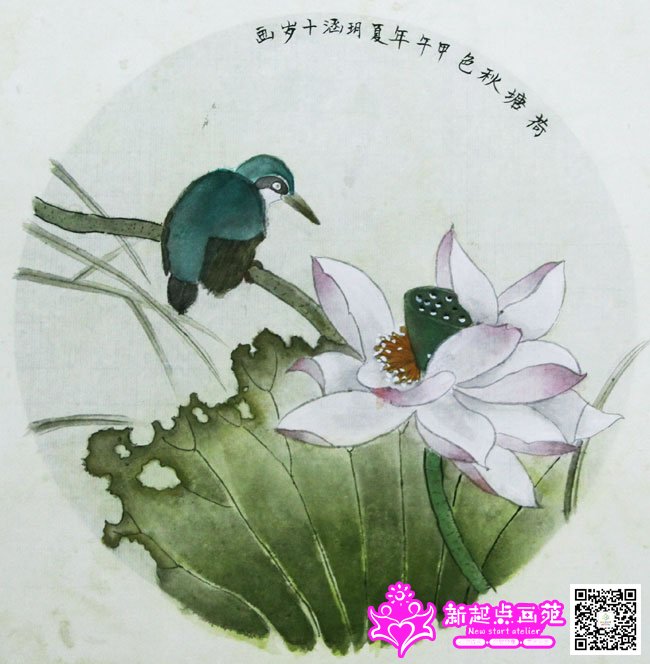 学生作品 / 工笔画作品_新起点画苑